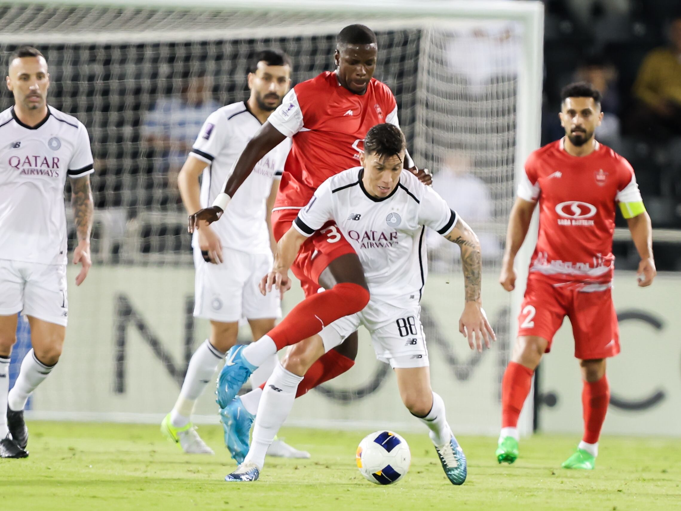Matheus Uribe con el Al Saad SC /@AlsaddSC