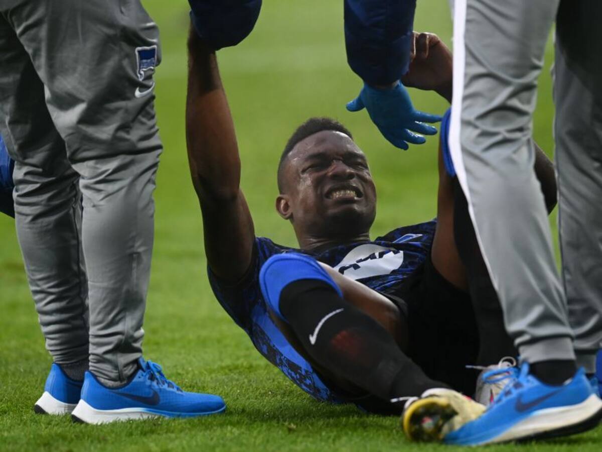 Selección: Jhon Córdoba tiene lesión de ligamentos en el tobillo izquierdo