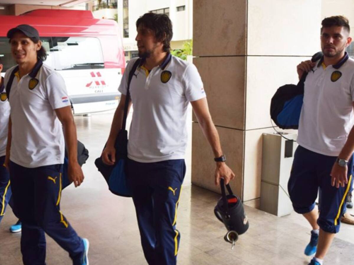 Sportivo Luqueño se instala en Cali y prepara juego ante Santa Fe