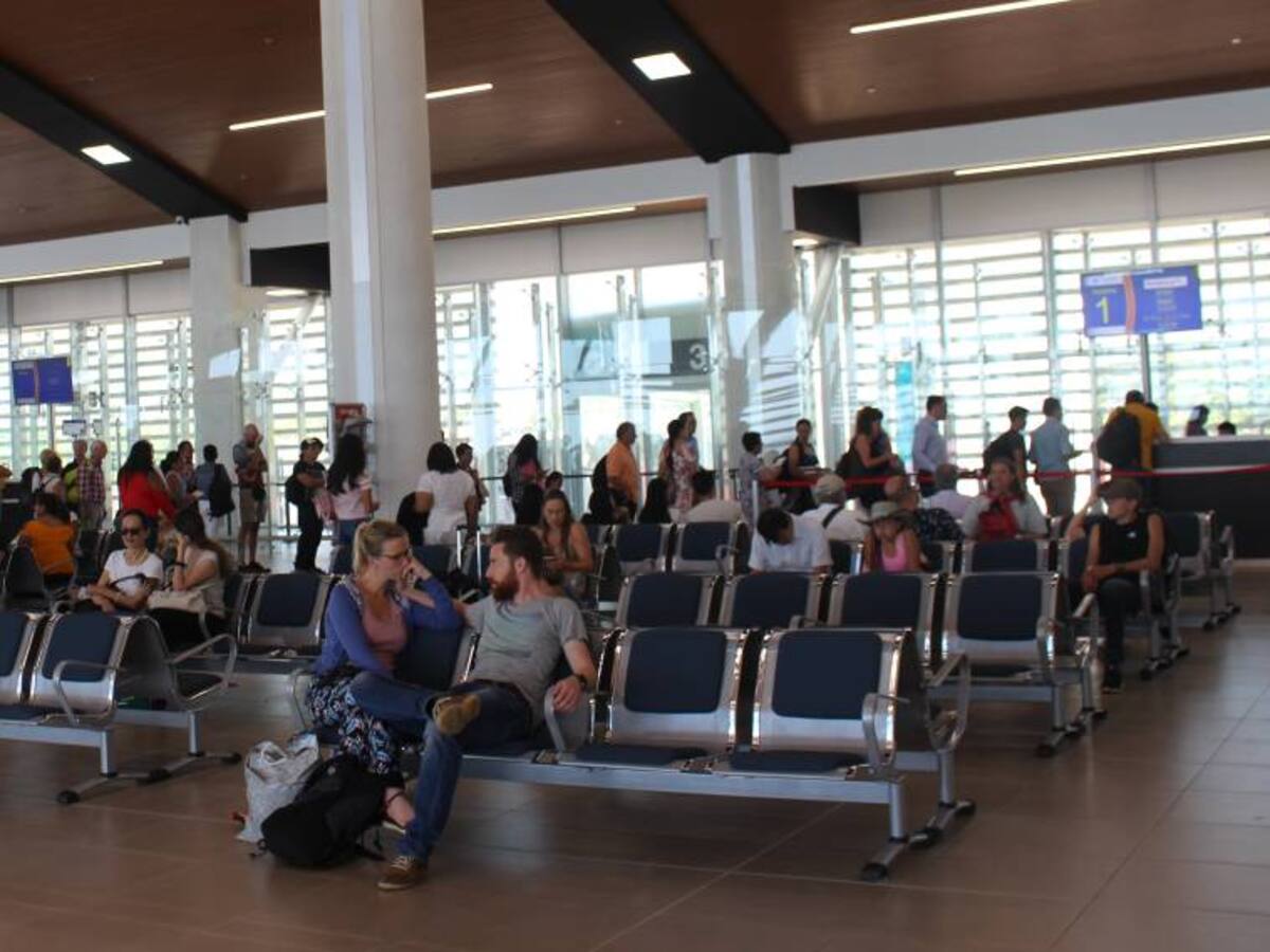 Durante 2017, aeropuerto de Santa Marta movilizó más de un millón 722 mil pasajeros