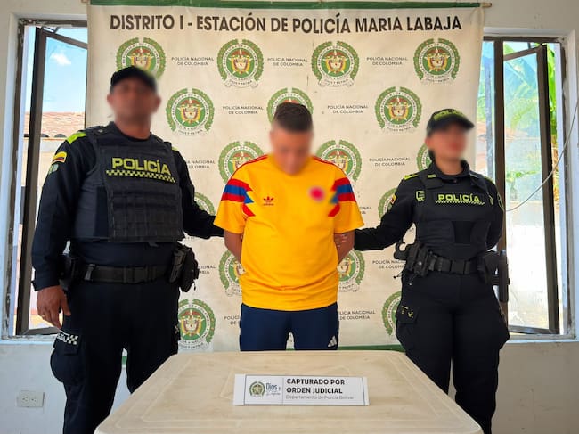 Alias 'Andresito'. // Policía de Bolívar