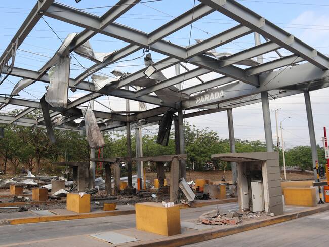 Peaje La Parada, Villa del Rosario. / Foto: EFE - Mario Caicedo.