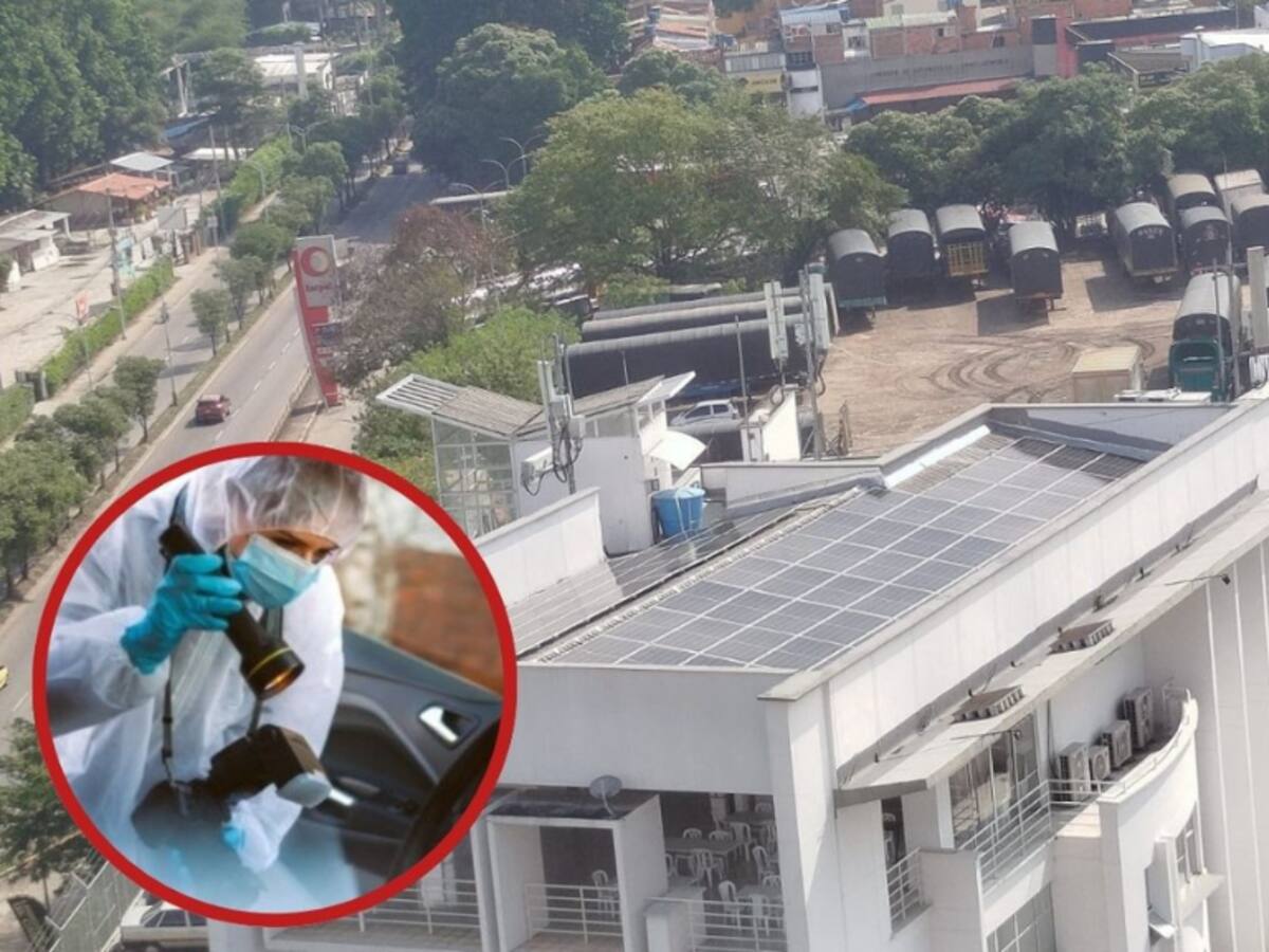 Conductor apareció incinerado en un parqueadero de Floridablanca: autoridades investigan