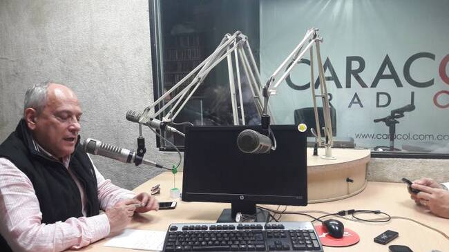José Obdulio Gaviria en entrevista con Caracol Radio Cúcuta.