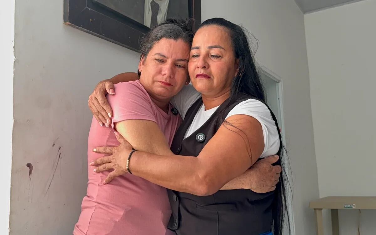 María Antonia y María Gilma, hermanas que se volvieron a ver. // Unidad de Búsqueda