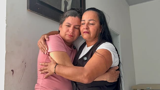María Antonia y María Gilma, hermanas que se volvieron a ver. // Unidad de Búsqueda