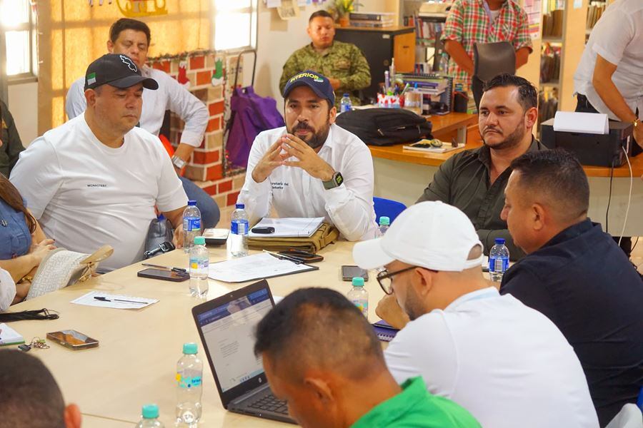 Consejo de seguridad en Corozal.