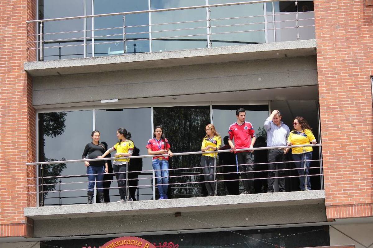 El elenco colombiano acaricia los octavos de final del Mundial Brasil 2014.