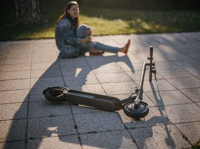 Accidentes en patinetas eléctricas