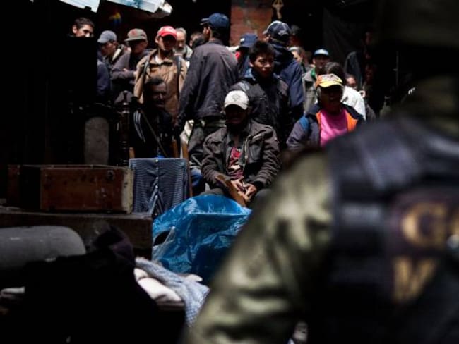 Capturan seis &#039;sayayines&#039; tras operativo en el centro de Bogotá