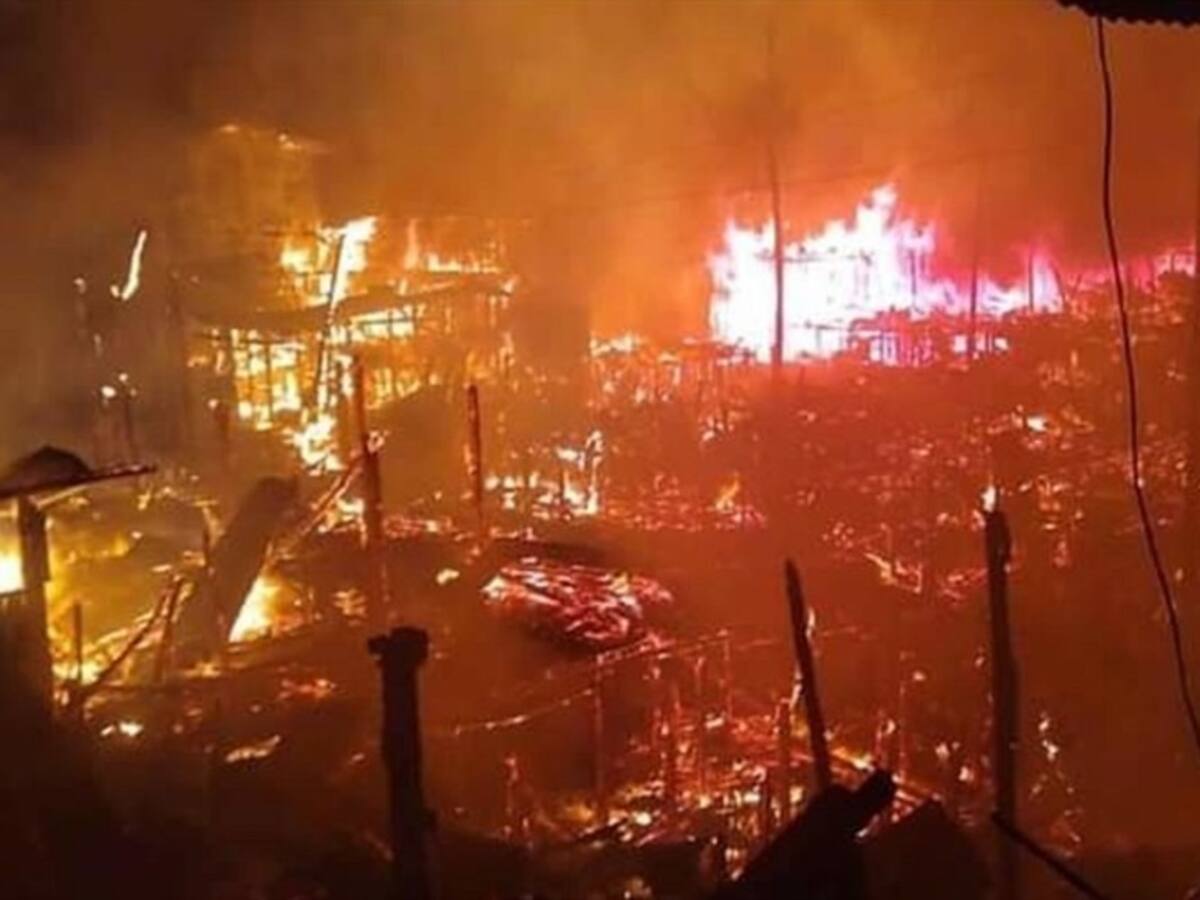 Fue un desastre, quedamos prácticamente con lo que teníamos puesto: habitante de Riosucio