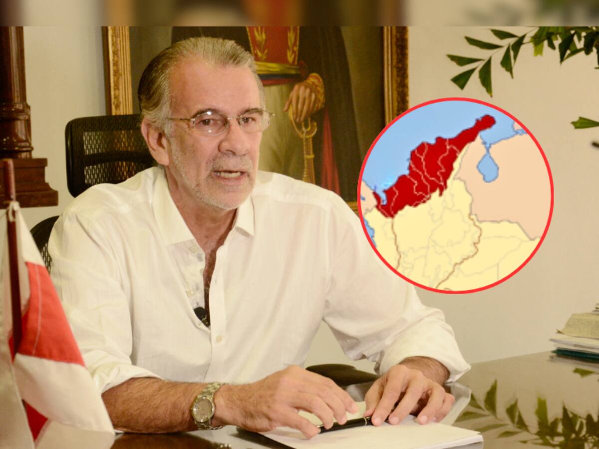 Gobernador del Atlántico propone referendo por “autonomía” de la región Caribe en 2026