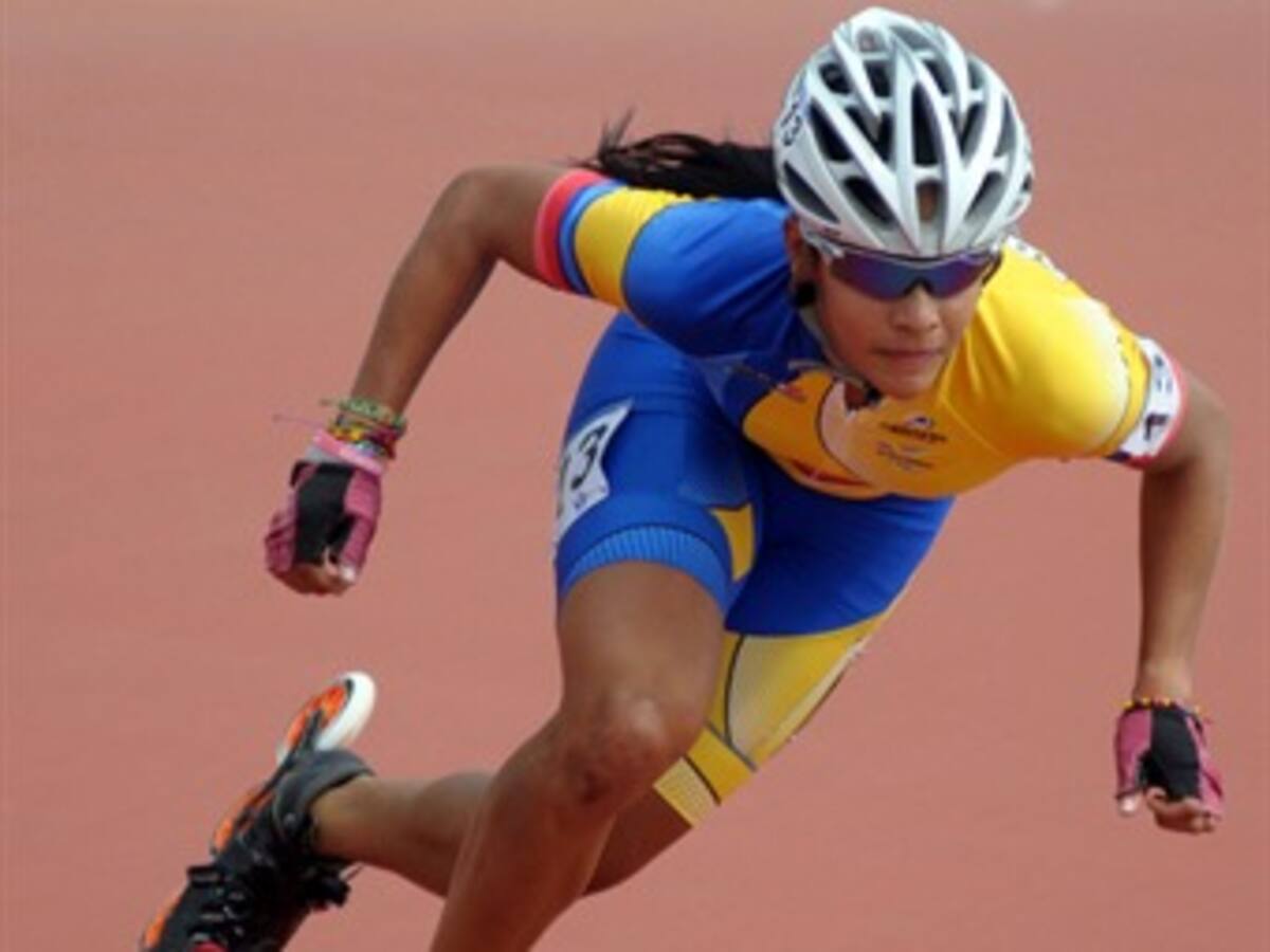 El patinaje de carreras le sigue dando medallas a Colombia