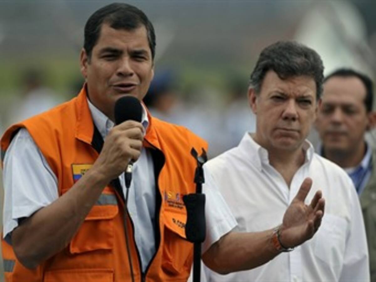 Presidentes Santos y Correa sostendrán nuevo encuentro en Bogotá