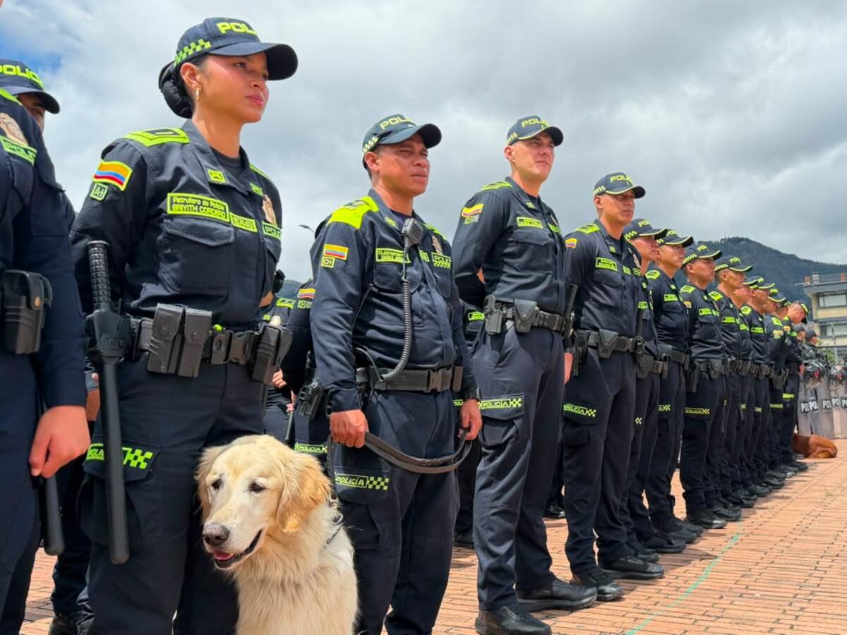 Despliegan fuerte operativo policial para garantizar el orden en el partido de Colombia en El Campín