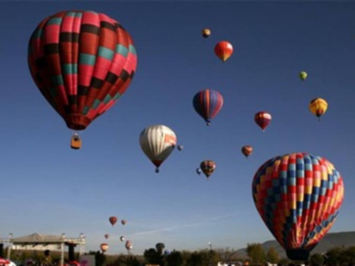 En el día de la Independencia, globos aerostáticos sobrevolarán Bogotá