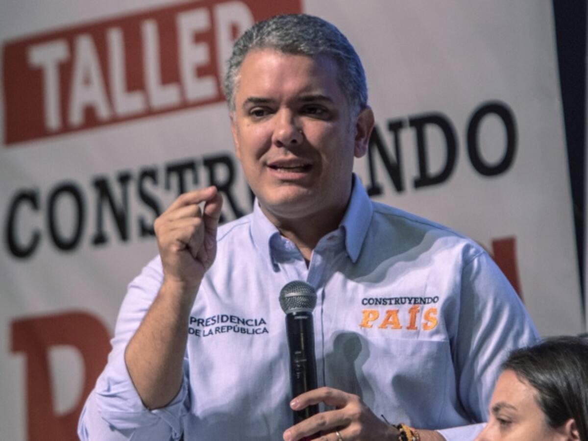 Duque firmará esta semana decreto para confiscar droga en la calle