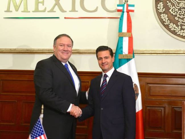 Peña Nieto pide a Pompeo la &quot;rápida reunificación&quot; de familias migrantes