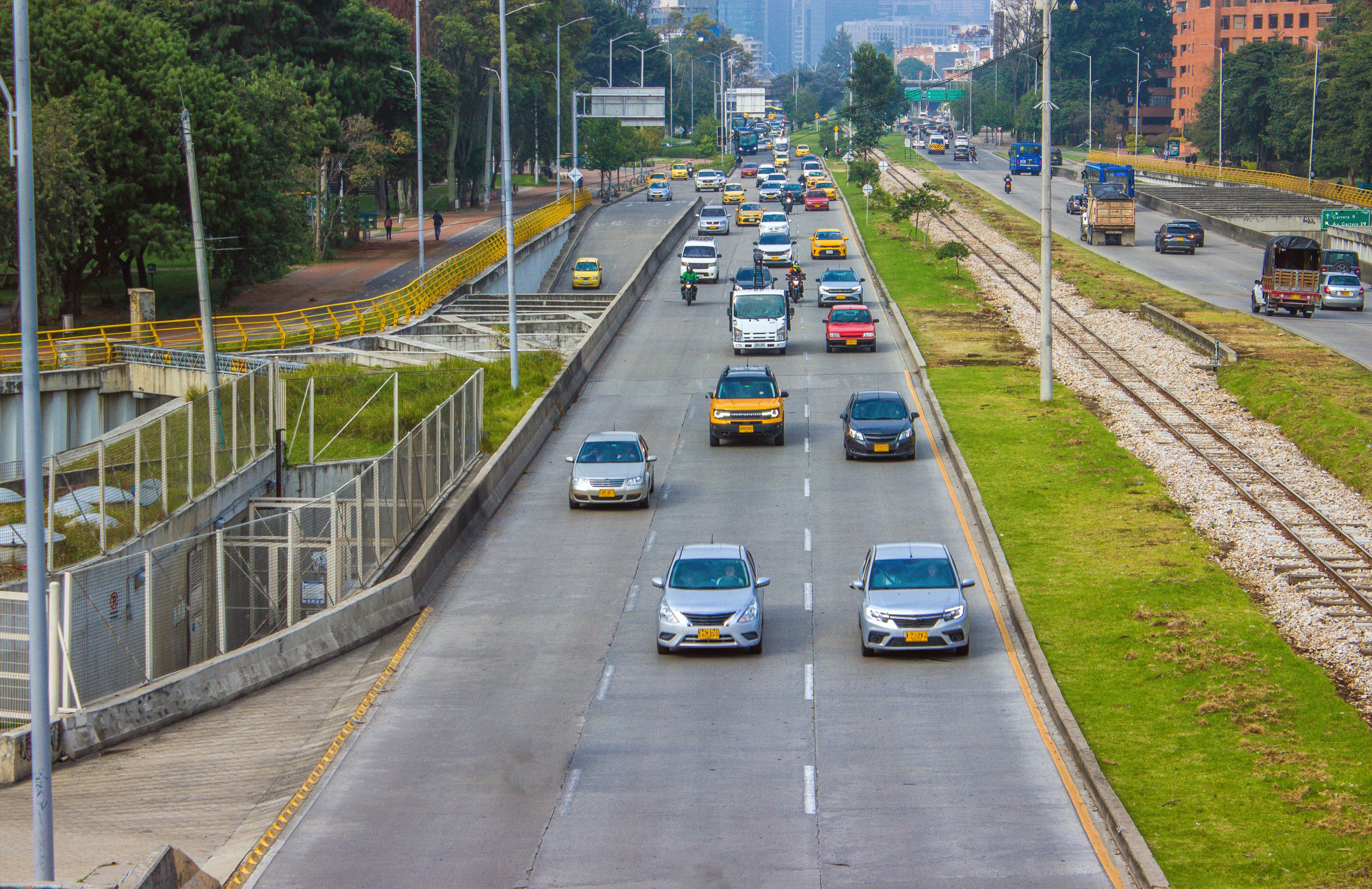 Pico y placa en Bogotá, diciembre 2024.