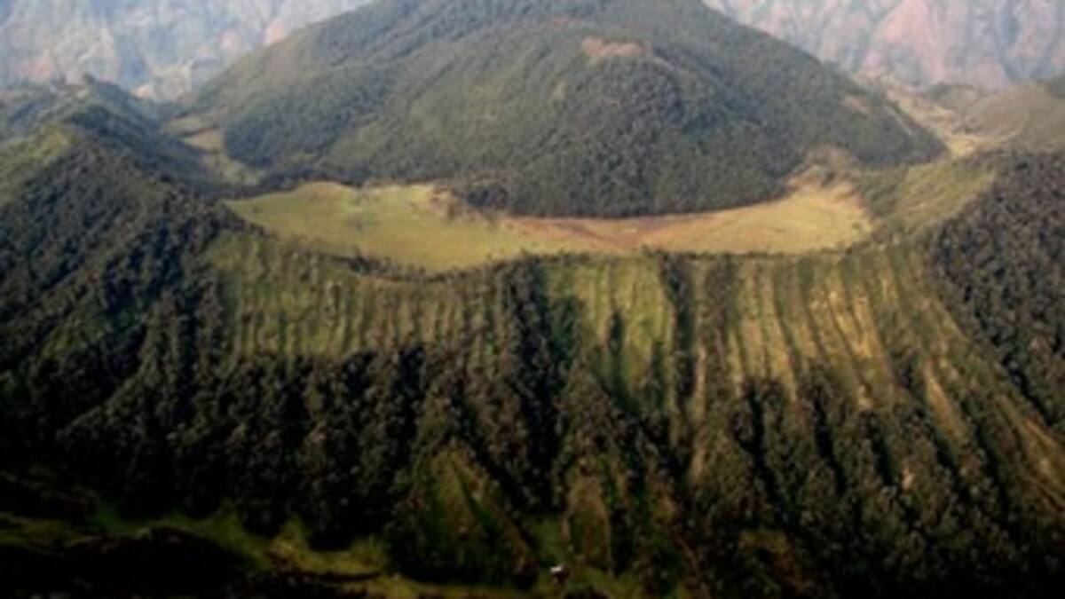Un sismo de 3.6 grados se registró al interior del volcán Cerro Machín