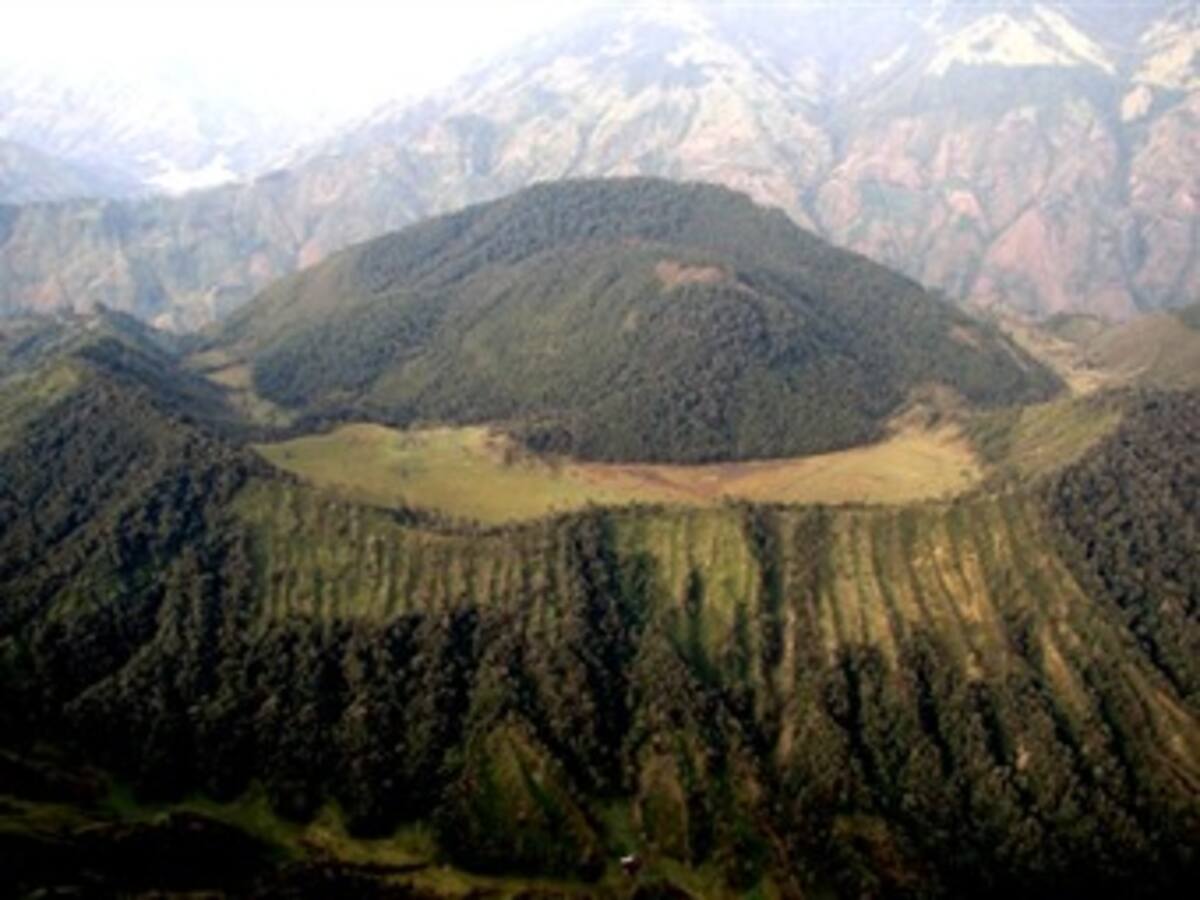 Un sismo de 3.6 grados se registró al interior del volcán Cerro Machín