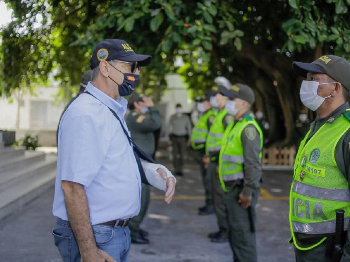 400 auxiliares de Policía llegarán para reforzar la seguridad en Cartagena