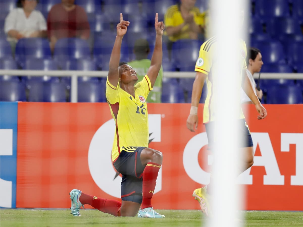 Óscar Cortés guía a Colombia a su primer triunfo en el Sudamericano Sub-20