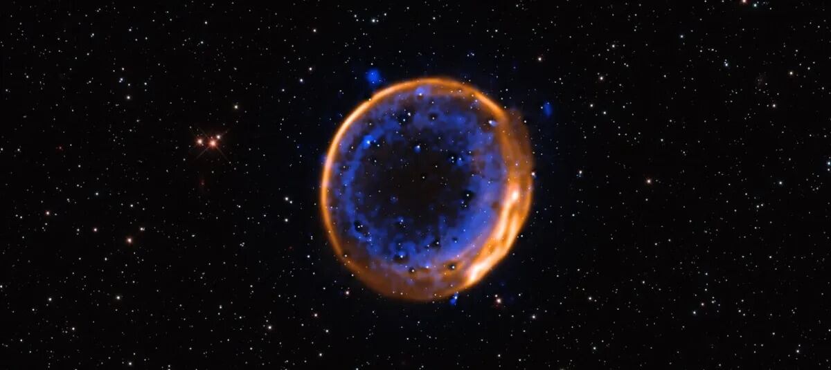 Así se ven los restos de una estrella destruida después de una doble explosión // Caracol Radio