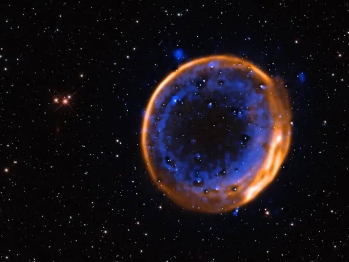 Así se ven los restos de una estrella destruida después de una doble explosión