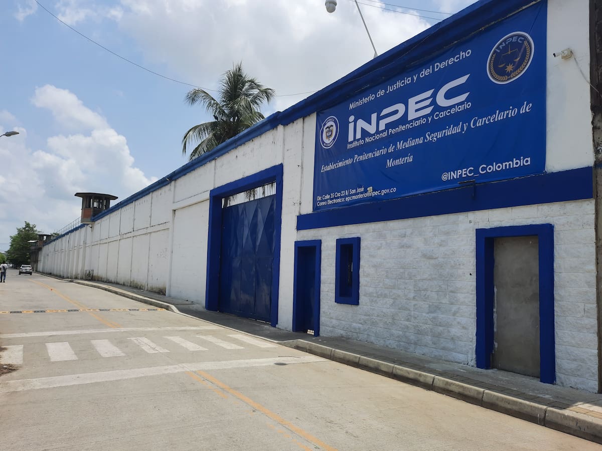 Policía allanó cárcel Las Mercedes en Montería para desmantelar una red de extorsionistas