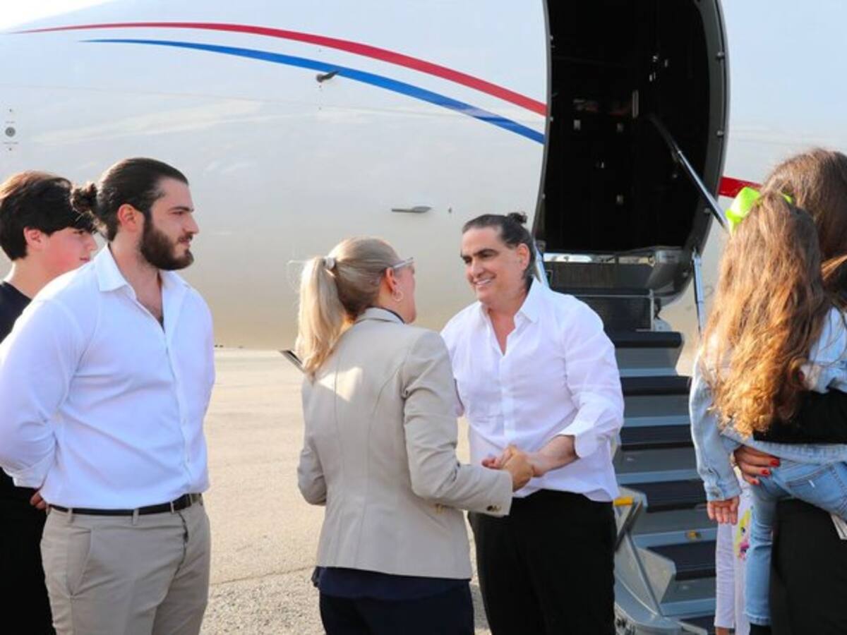 Alex Saab llegó a Caracas tras haber sido liberado por el Gobierno de Estados Unidos