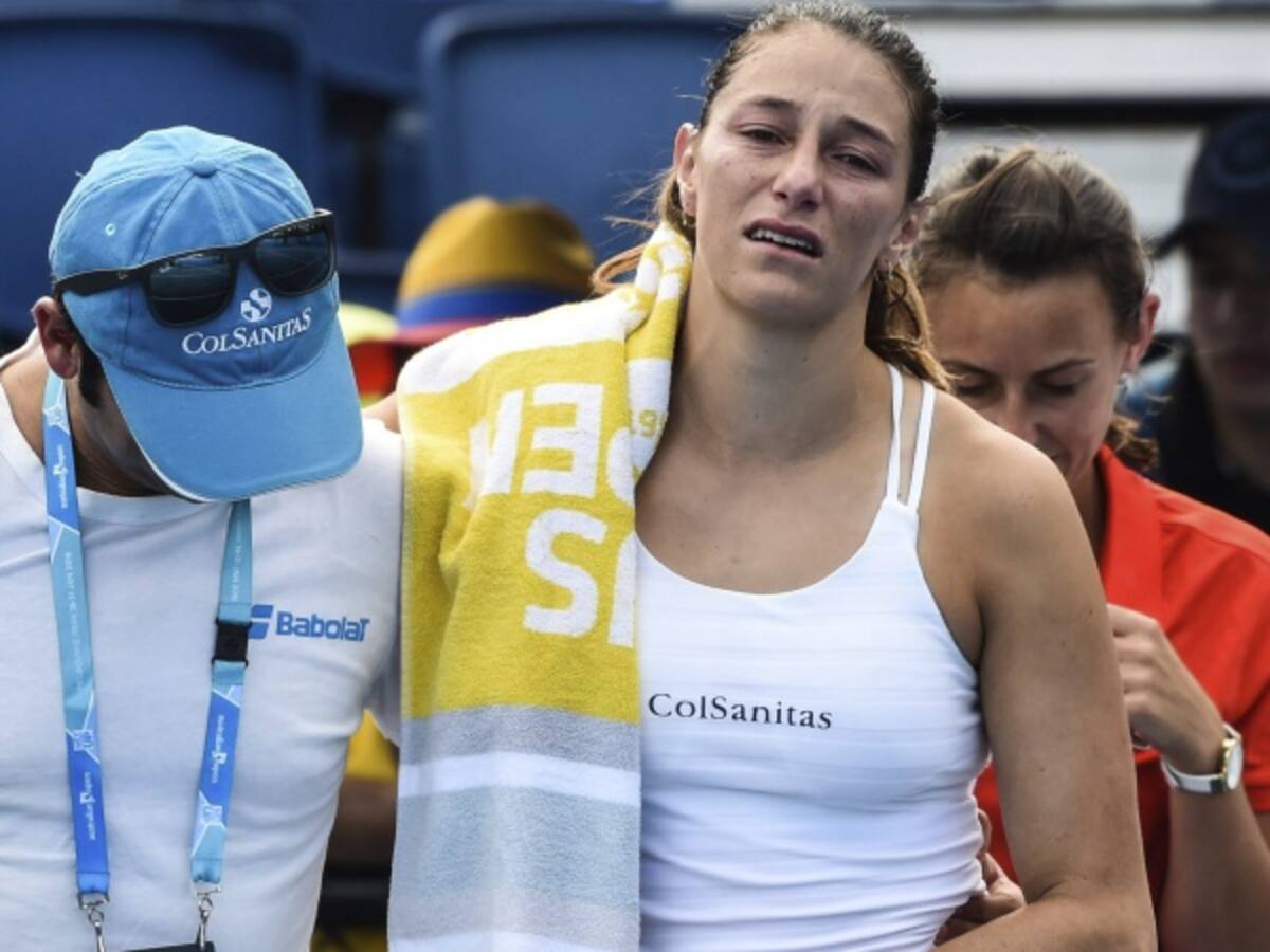 Mariana Duque, eliminada en primera ronda del Abierto de Australia
