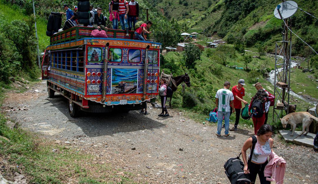 Desplazamiento forzado en Colombia. 