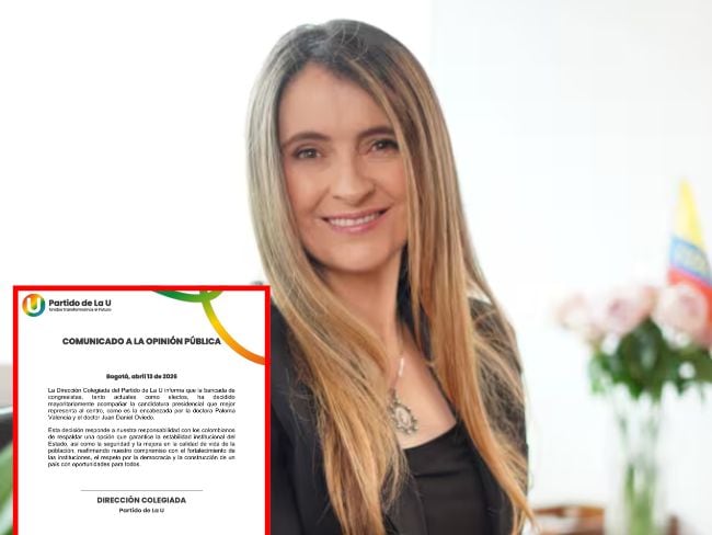 Partido de la U anuncia que su bancada apoyará la campaña de Paloma Valencia y Juan Daniel Oviedo