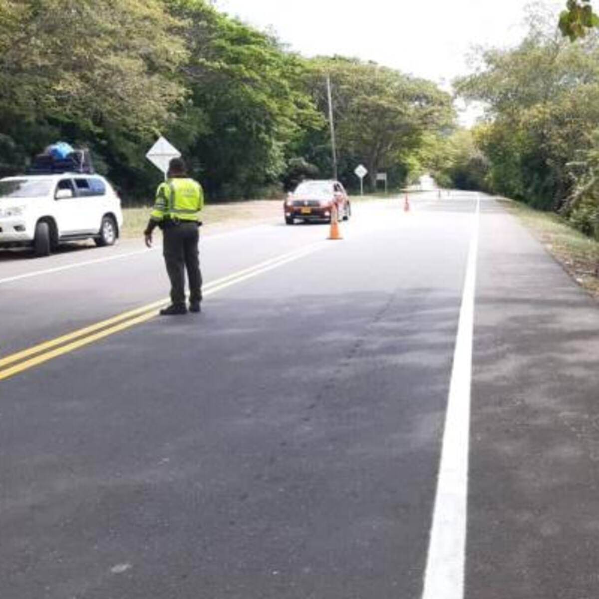 Nueve sitios críticos en material vial en el Huila