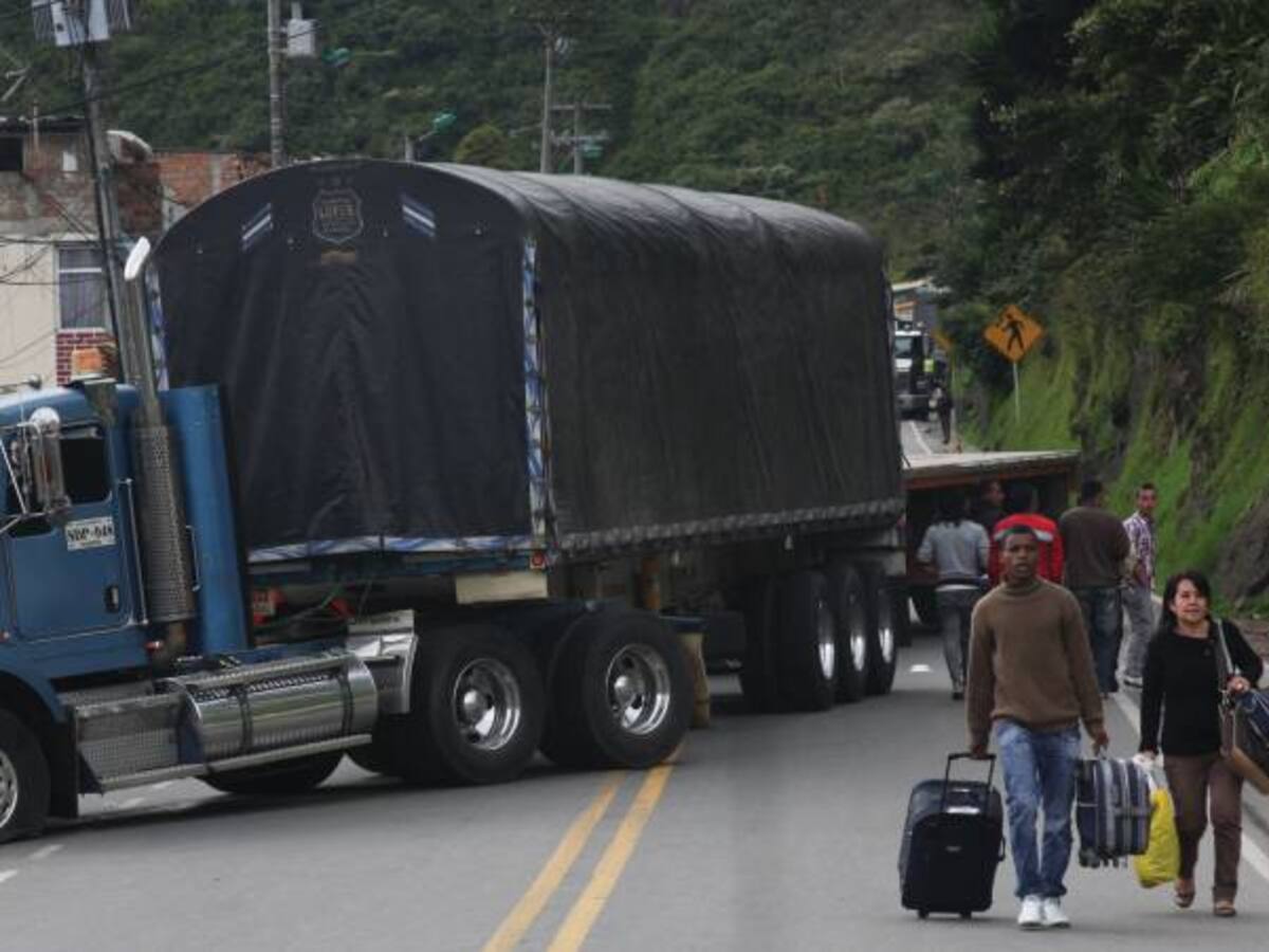 Capturan a dos líderes del pasado paro camionero por obstrucción de vías en Boyacá