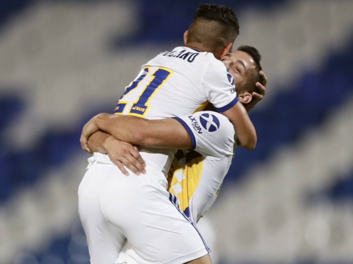 Jorman Campuzano marcó su primer gol con la camiseta de Boca Juniors