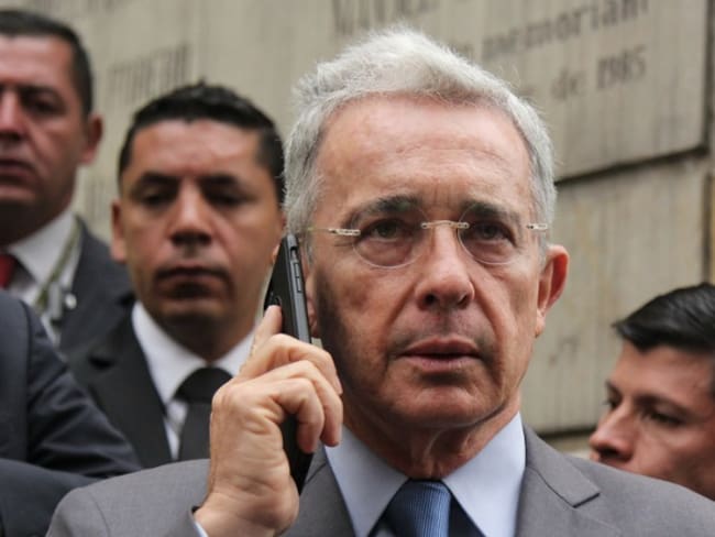 El Expresidente y Senador Álvaro Uribe Vélez. 