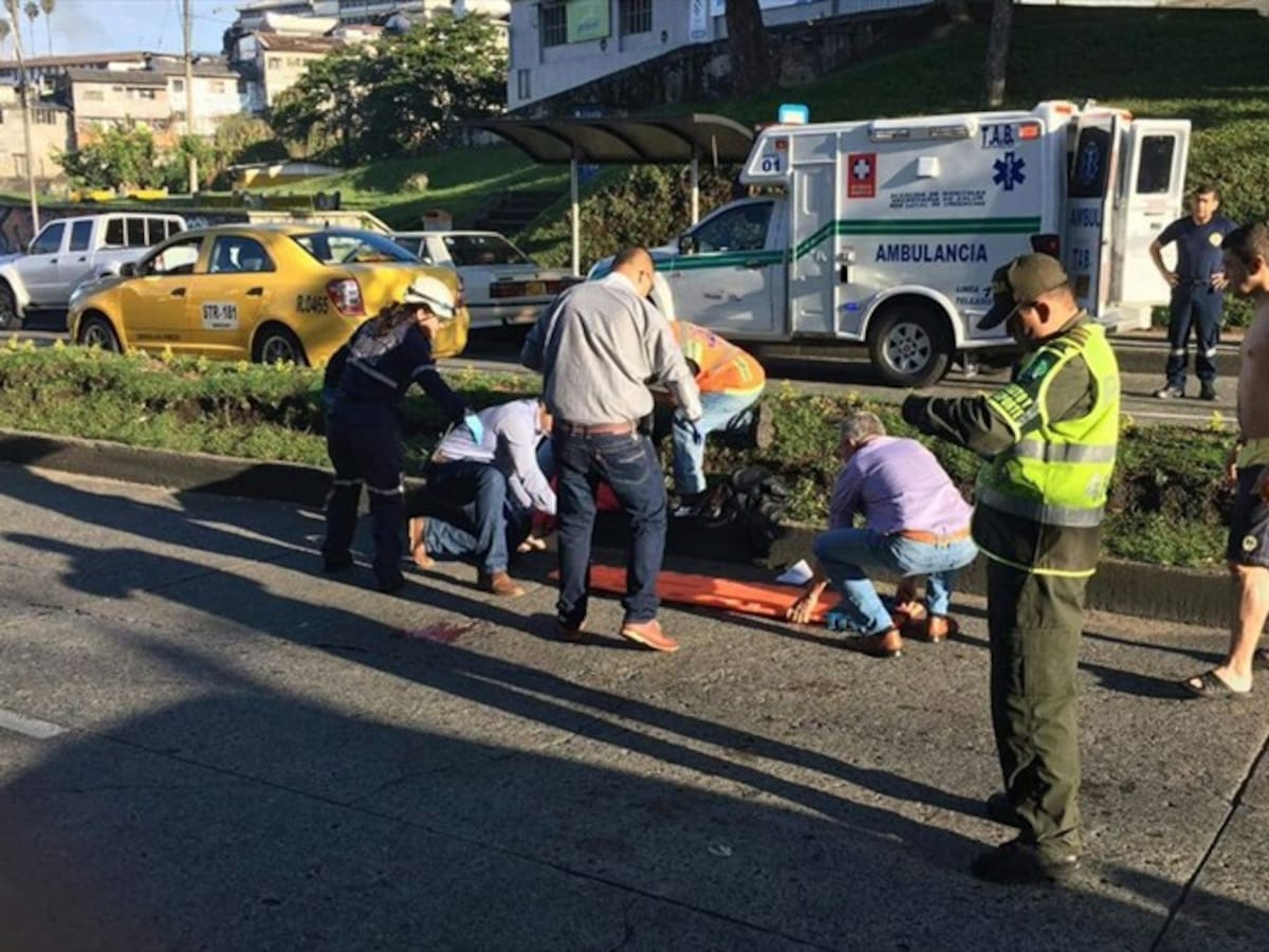 Jugador del Once Caldas atropelló a dos mujeres en avenida de Manizales
