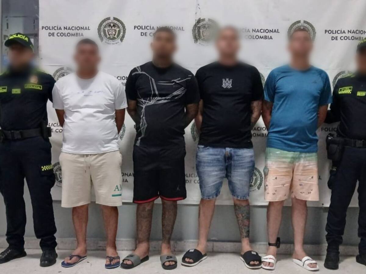 Capturan a cuatro presuntos responsables de masacre ocurrida en Barranquilla