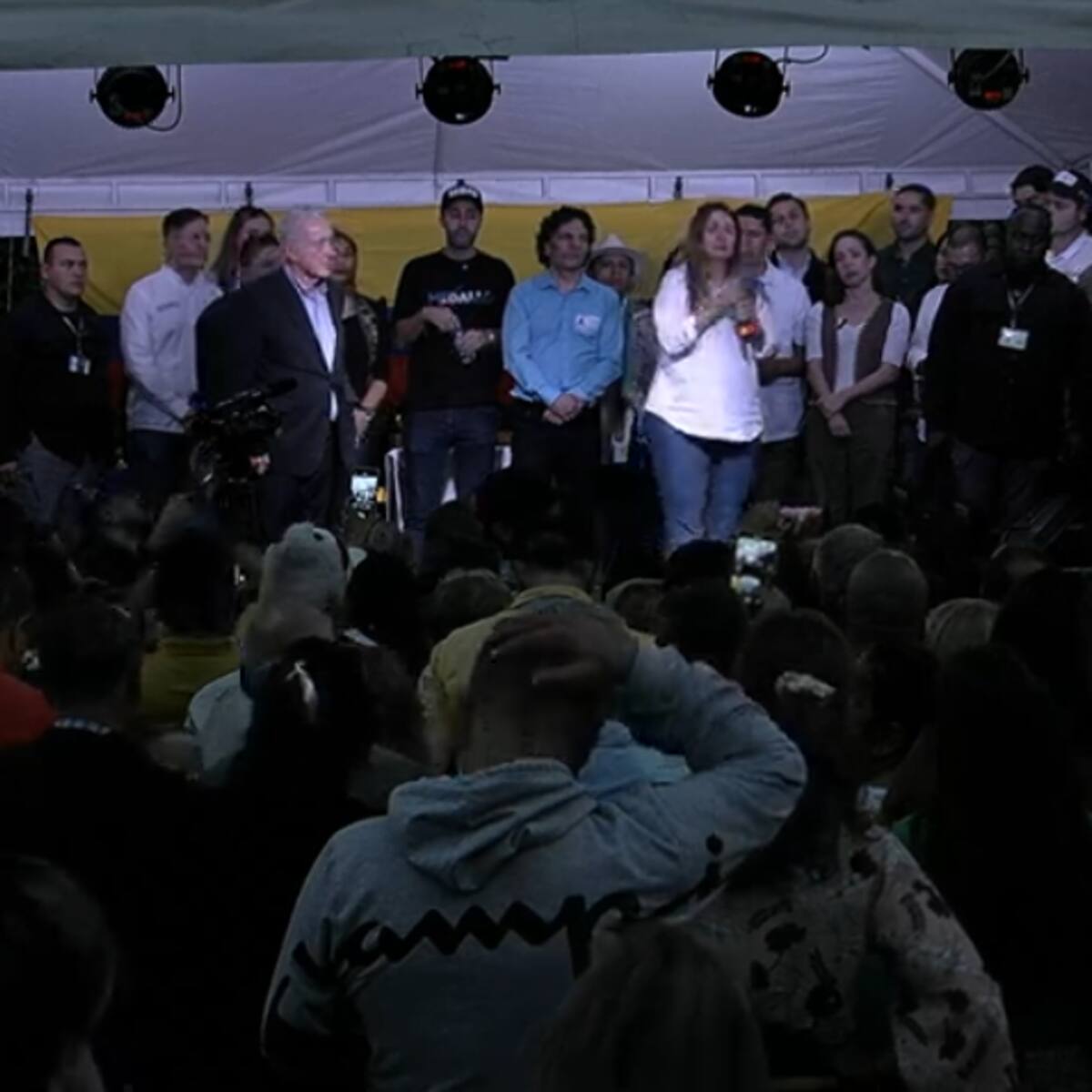 En su primer evento como candidata presidencial, Paloma Valencia propuso disminuir los ministerios