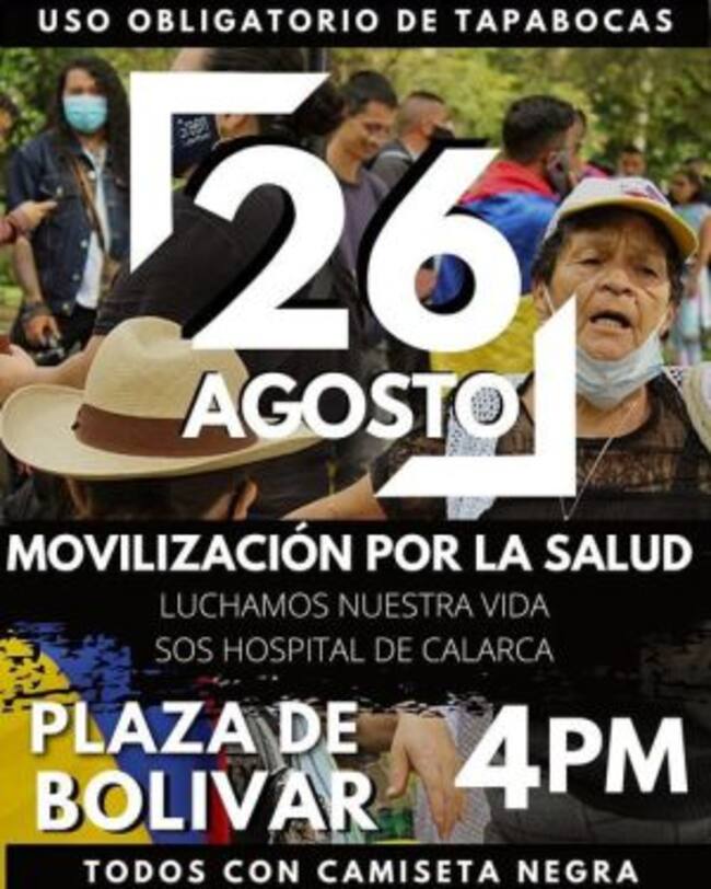 Convocatoria de jóvenes, estudiantes y población en general