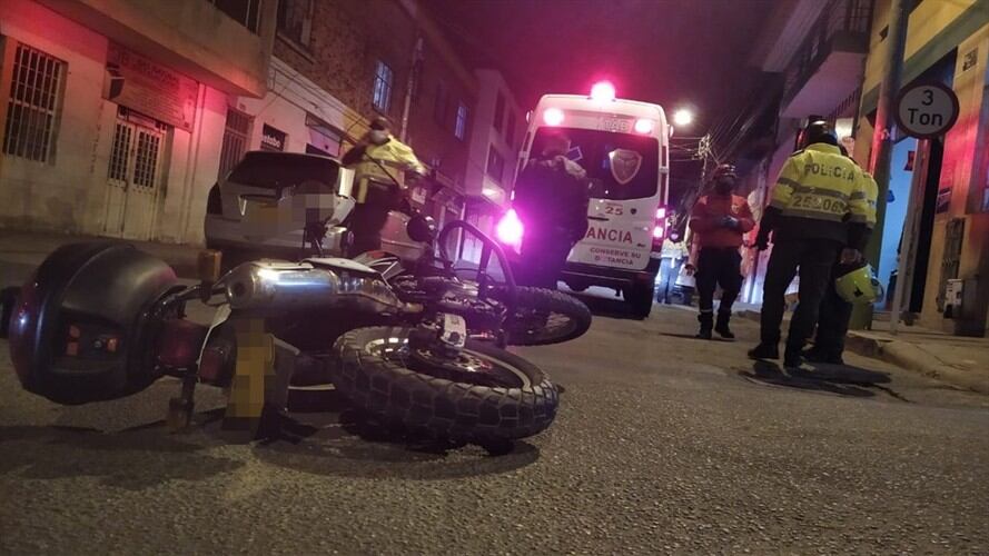 En el 2019 fueron 195 víctimas en accidentes.  . Foto: Bomberos Tunja