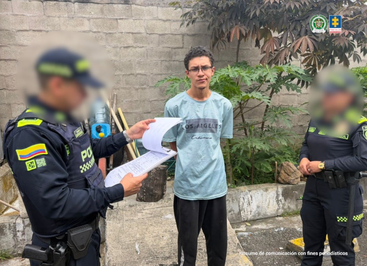 Judicializado alias “Sangre”, presunto jefe de sicarios del Clan del Golfo Foto: Fiscalía General de la Nación