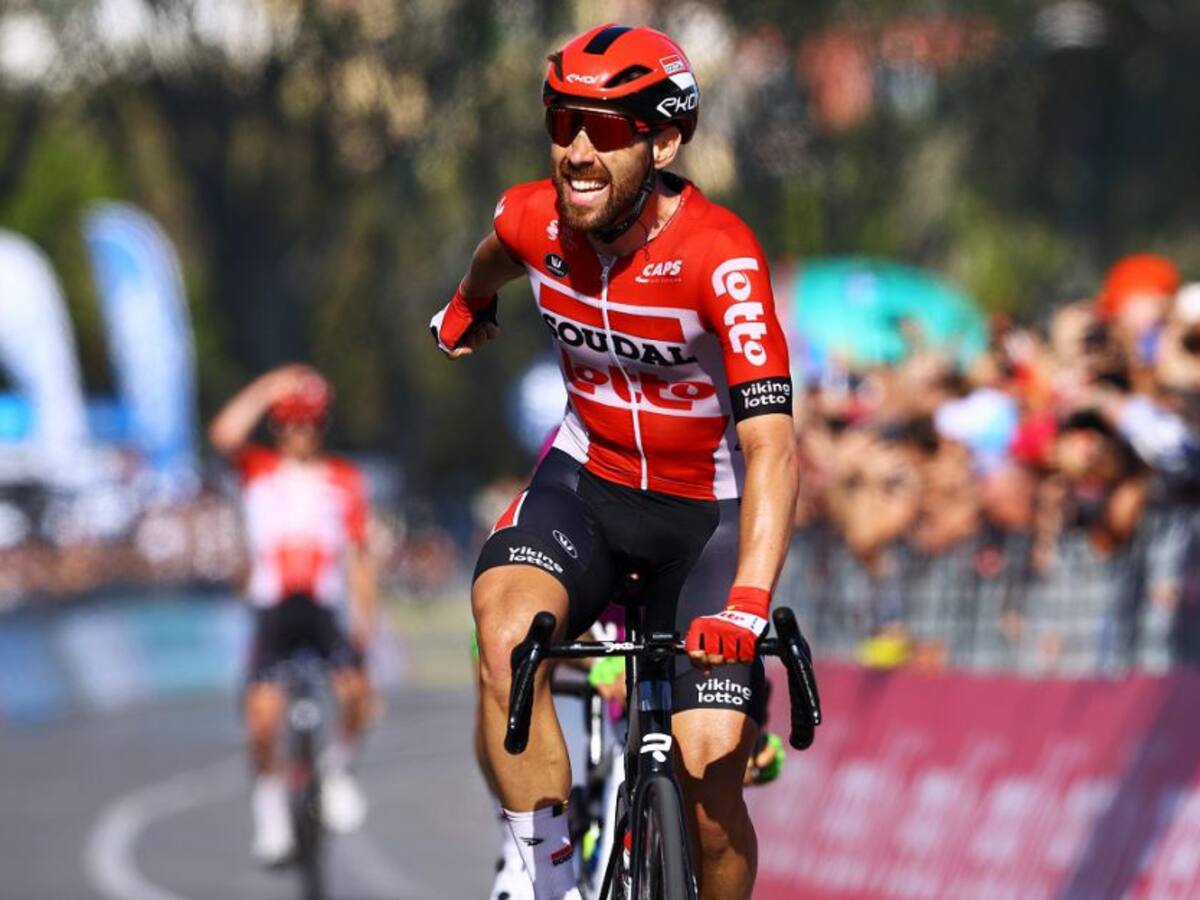 Thomas De Gendt, ganador en la octava etapa del Giro de Italia