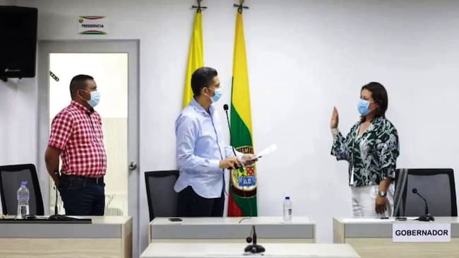 María Jimena Lombana tomó posesión ante la Asamblea del departamento