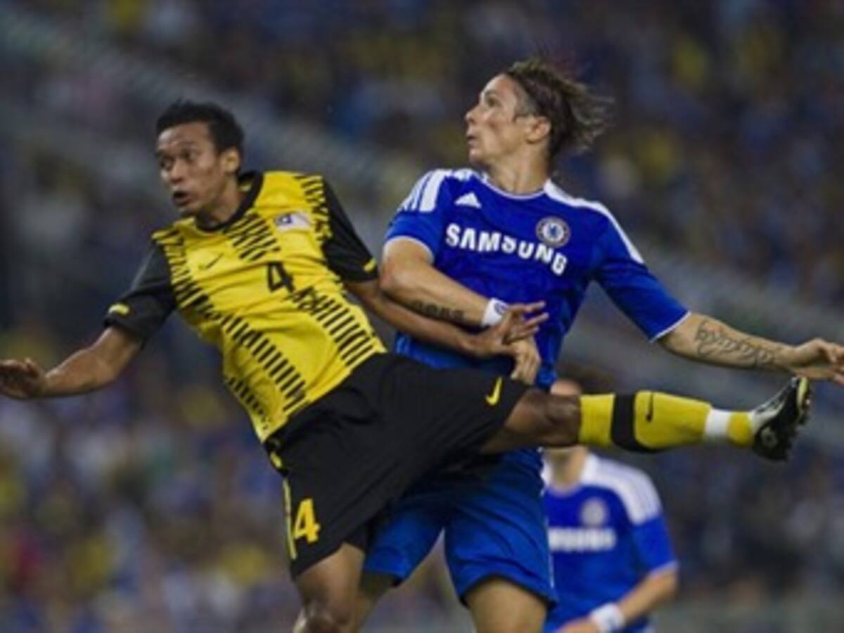 Drogba le dio la victoria 1-0 al Chelsea en amistoso ante Malasia