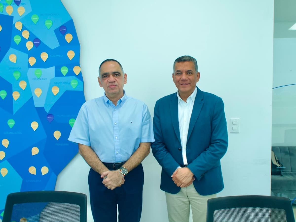 Primeros encuentros del alcalde de Santa Marta, Carlos Pinedo, con el Gobierno electo