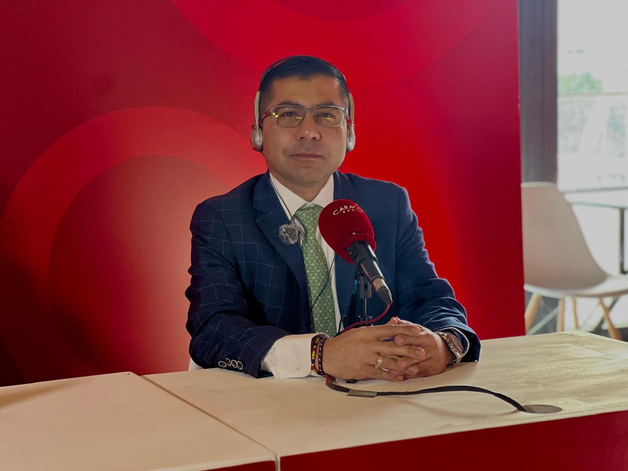 Alfred Ballesteros, director general de la CAR Cundinamarca (Caracol Radio).