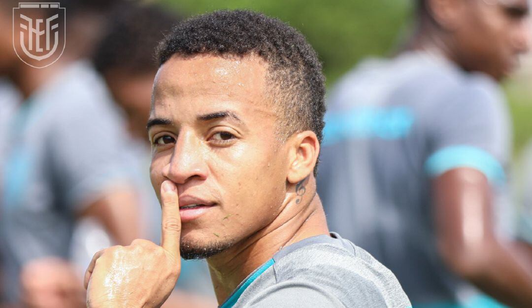 Byron Castillo, futbolista de la selección ecuatoriana